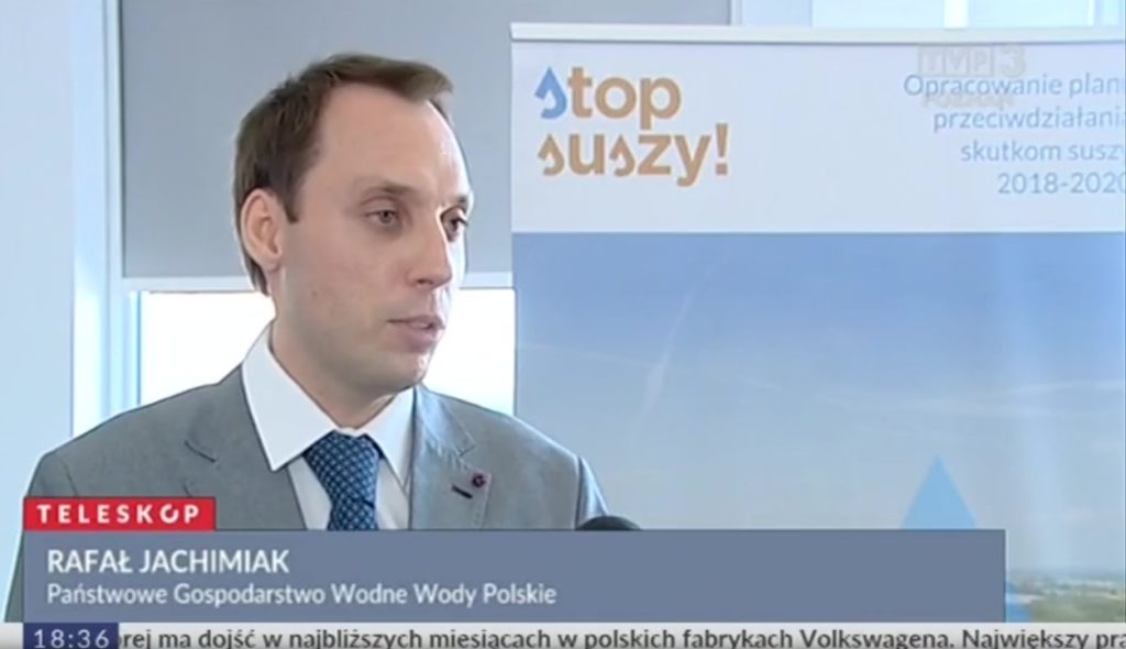 magazyn Teleskop w TVP3 Poznań, Rafał Jakimiak PGW WP, Stop suszy!,  konsultacje społeczne PPSS