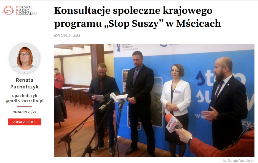 Polskie Radio Koszalin, konsultacje społeczne PPSS w województwie zachodnipomorskim