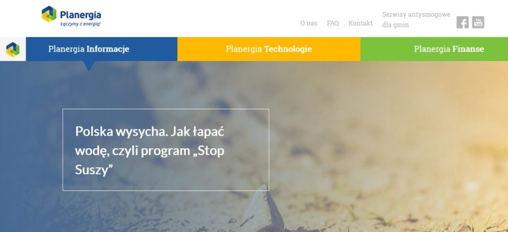 Planenergia.pl, Polska wysycha- jak łapać wodę, czyli program "Stop suszy"