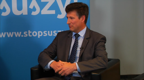 Jarosław Wiśniewski MRiRW, Stop suszy w Bydgoszczy